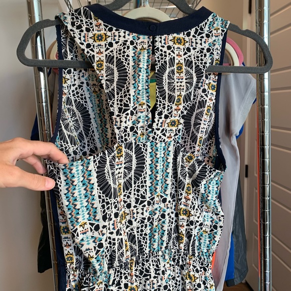 Adelyn Rae patterned jumpsuit - Picture 4 of 4